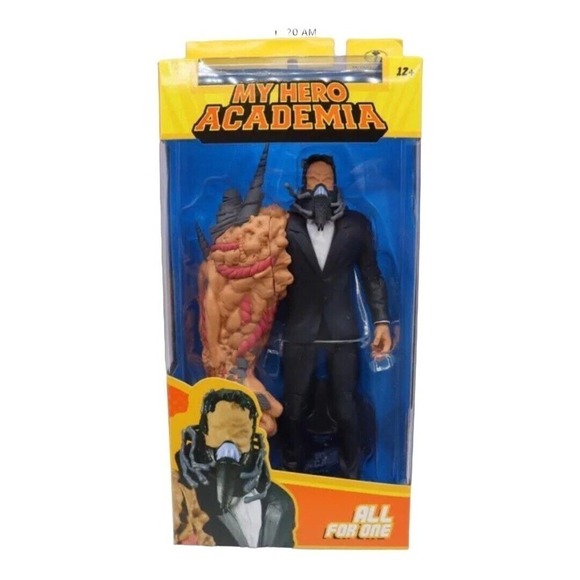 My Hero Academia Series 4 All For One 7" Action Figure McFarlane Anime New - Picture 9 of 12